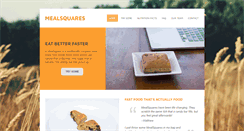 Desktop Screenshot of mealsquares.com